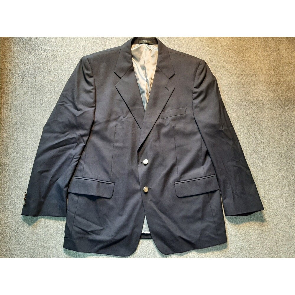 Mappelli De Milano Mens Suit Size 44R Dark Blue